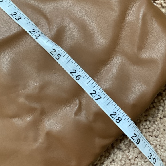 Laundry by Shelli Segal Faux Leather Blazer (Sz XL) Brown NWT - Picture 10 of 10